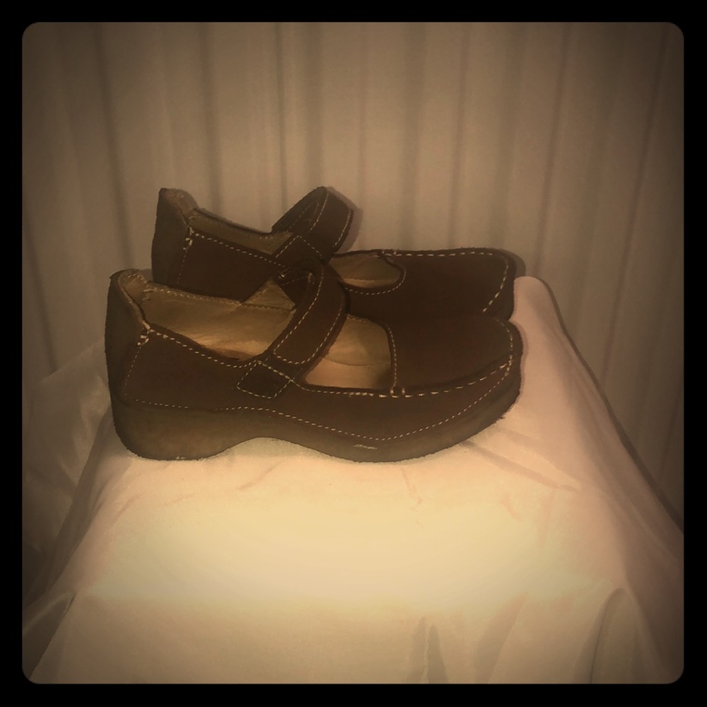 Yellow Box shoes